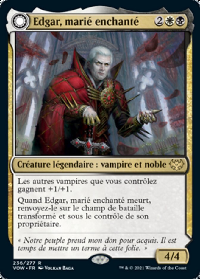 Edgar, marié enchanté