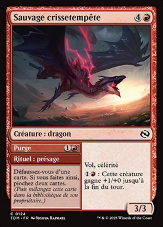 Sauvage crissetempête