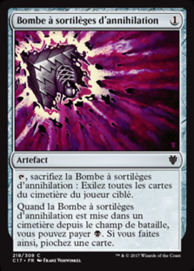 Bombe à sortilèges d'annihilation