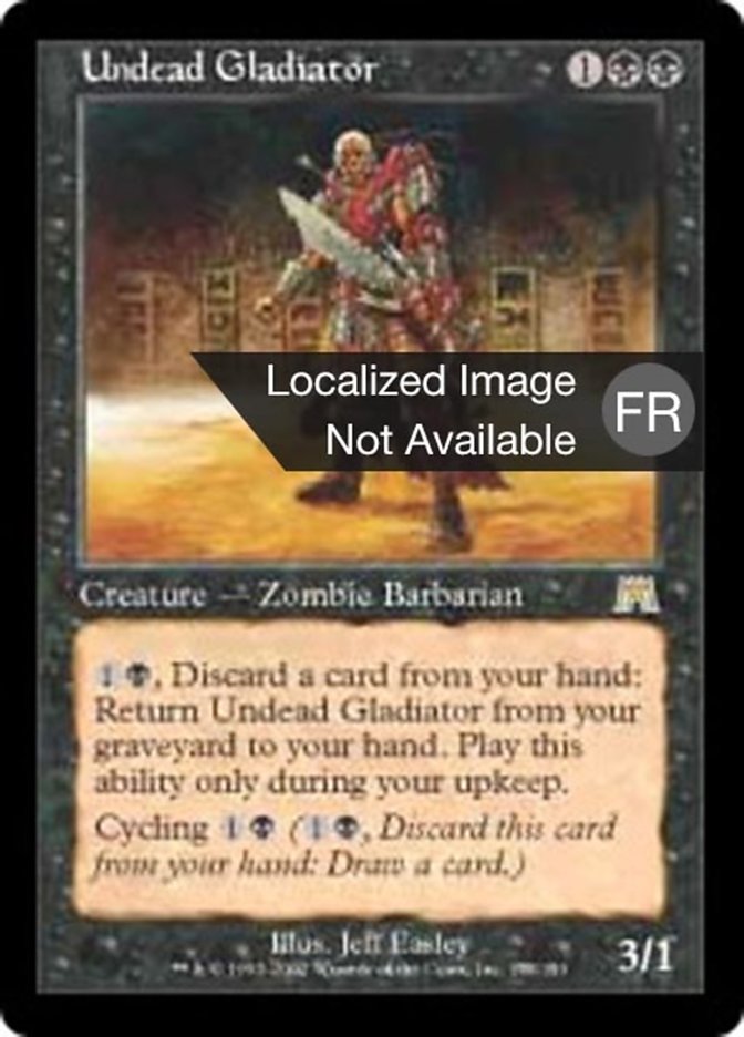 Gladiateur mort-vivant
