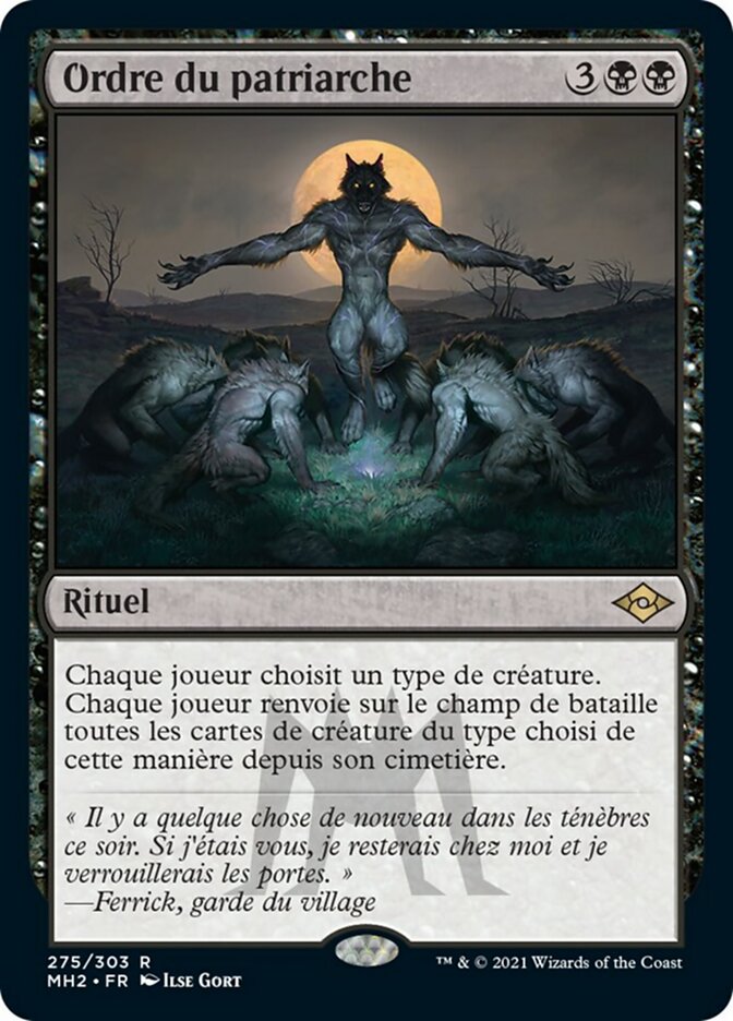 Ordre du patriarche