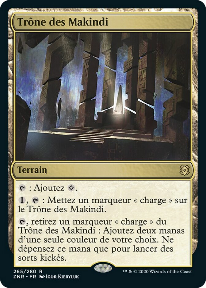 Trône des Makindi