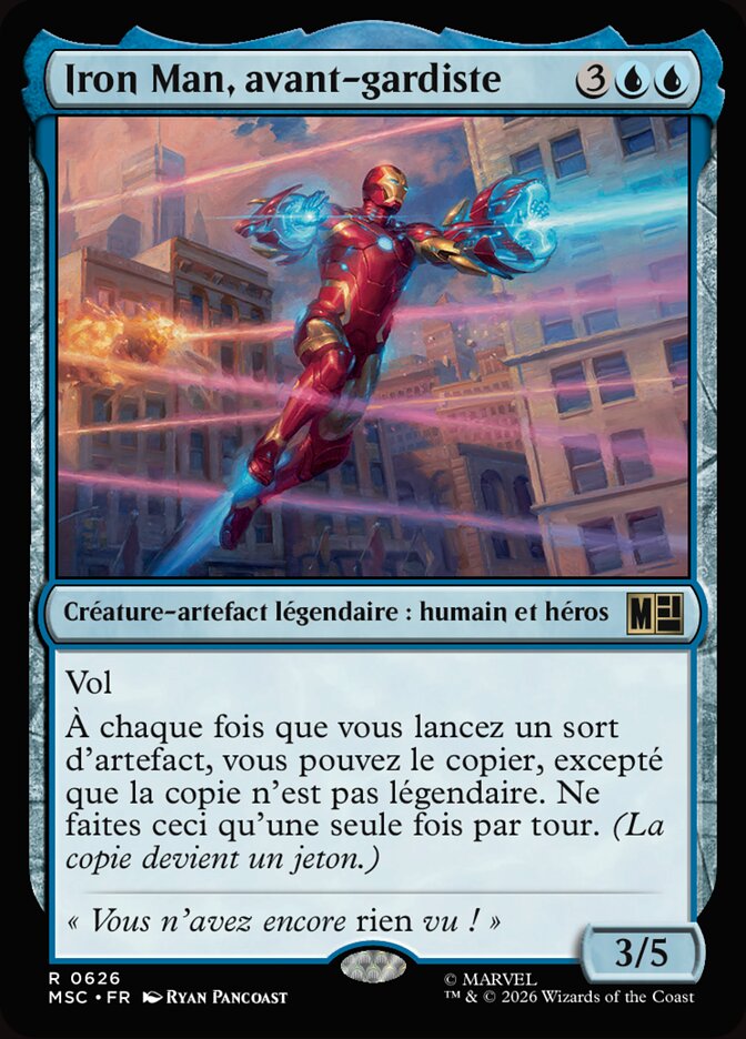 Iron Man, avant-gardiste