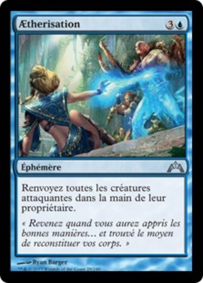 Aetherisation