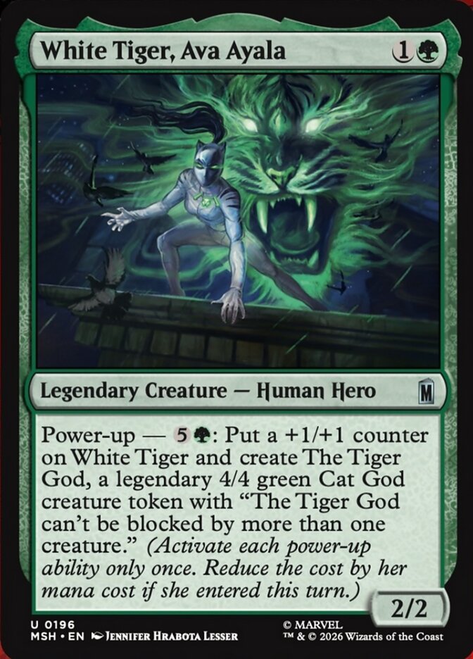 White Tiger, Ava Ayala