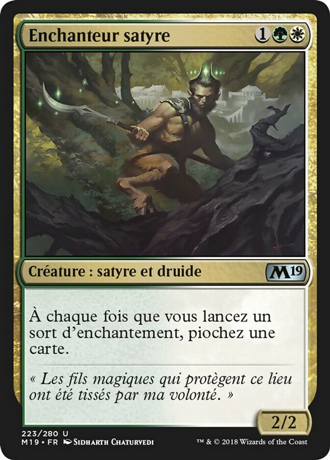 Enchanteur satyre