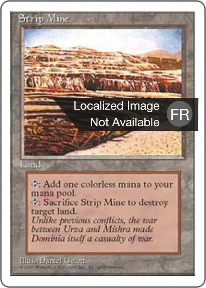 Mine des morts-terrains