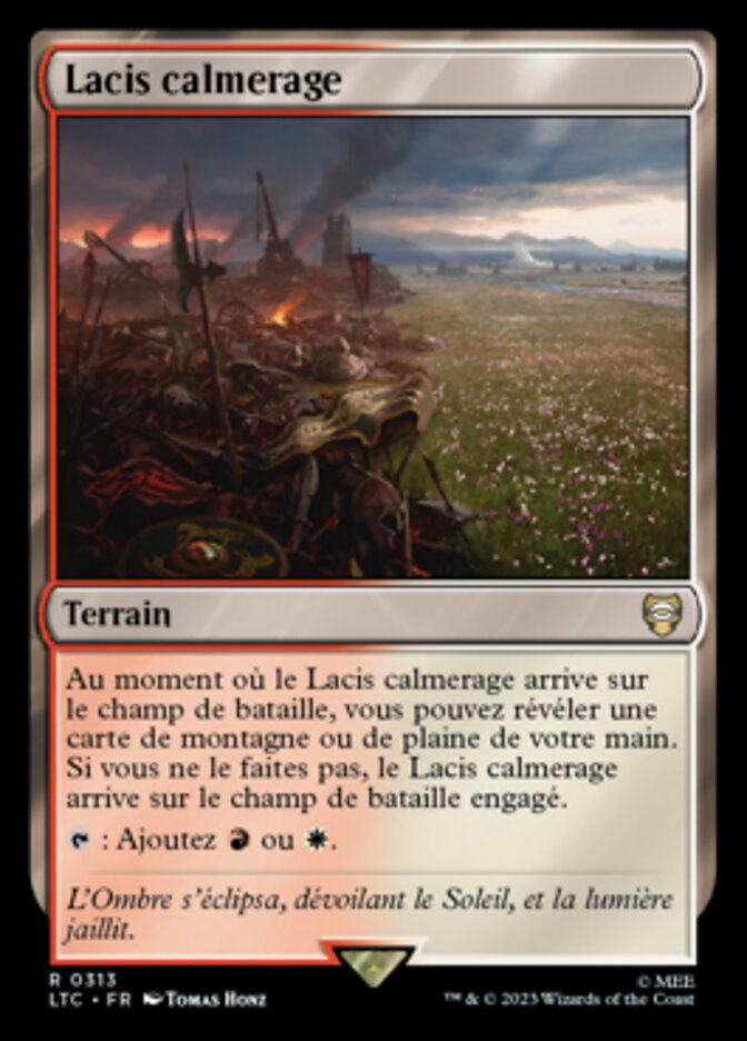 Lacis calmerage