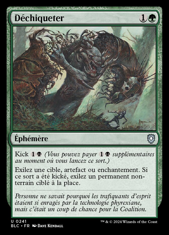 Déchiqueter