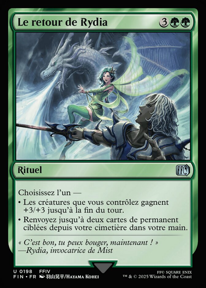 Le retour de Rydia