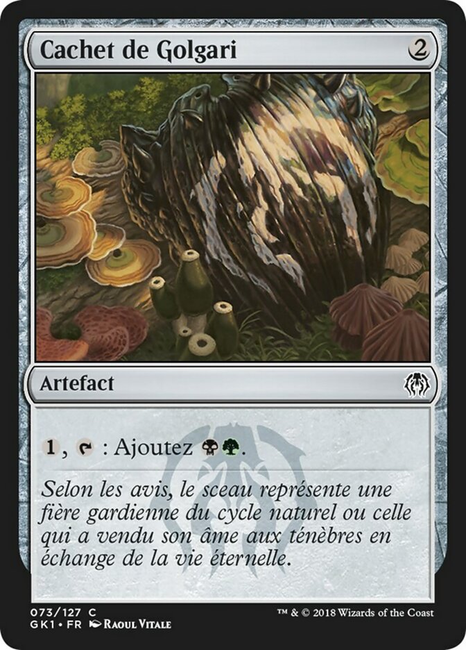 Cachet de Golgari