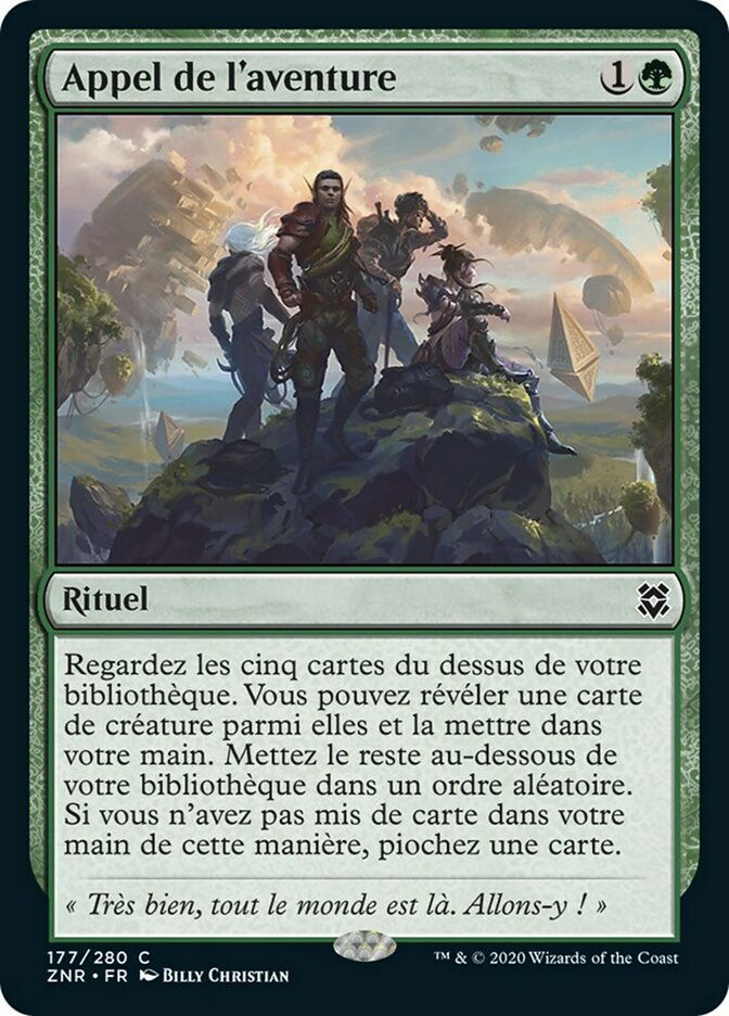 Appel de l'aventure