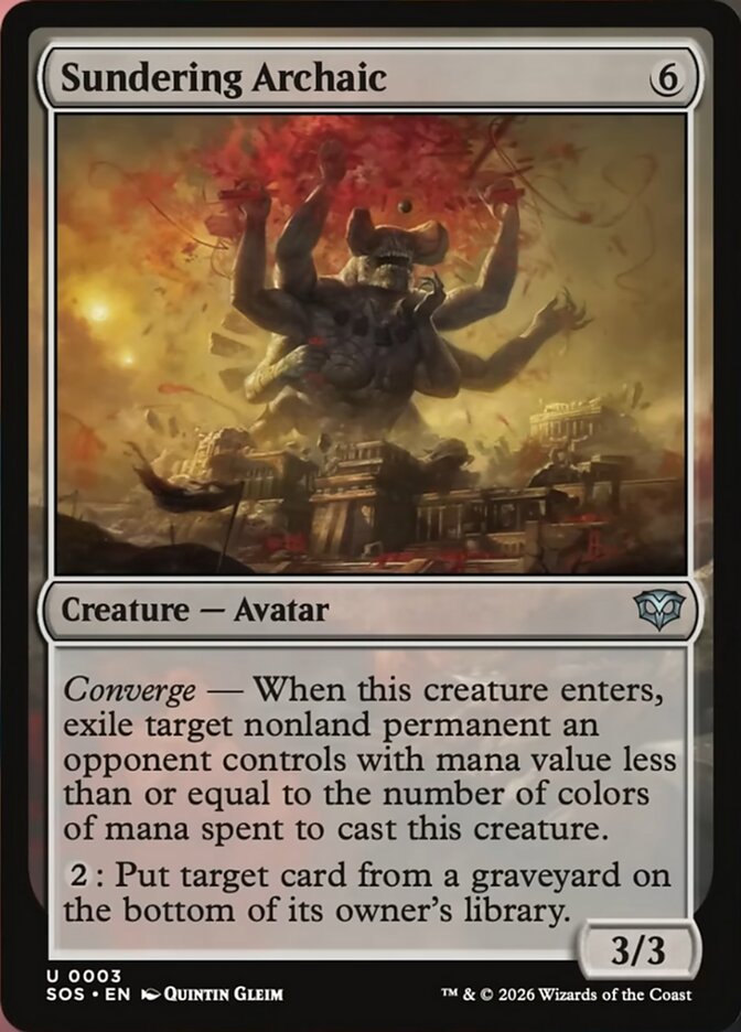 Sundering Archaic