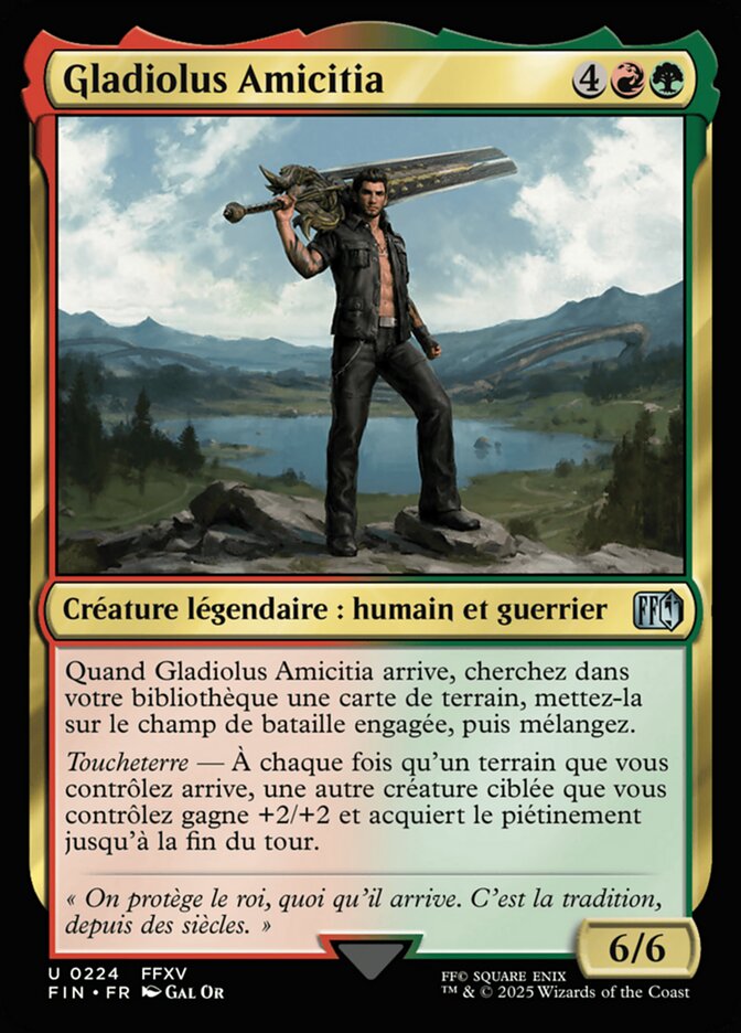Gladiolus Amicitia