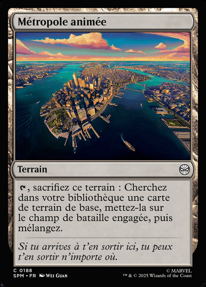 Métropole animée