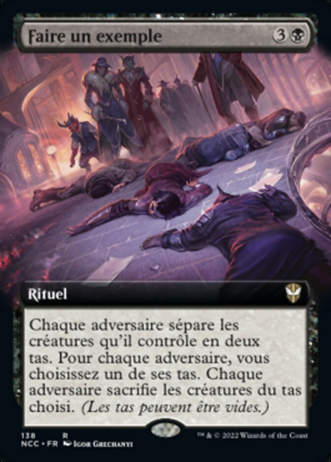 Faire un exemple