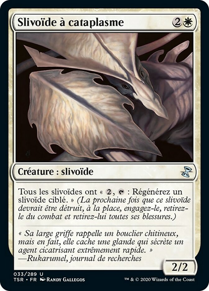 Slivoïde à cataplasme