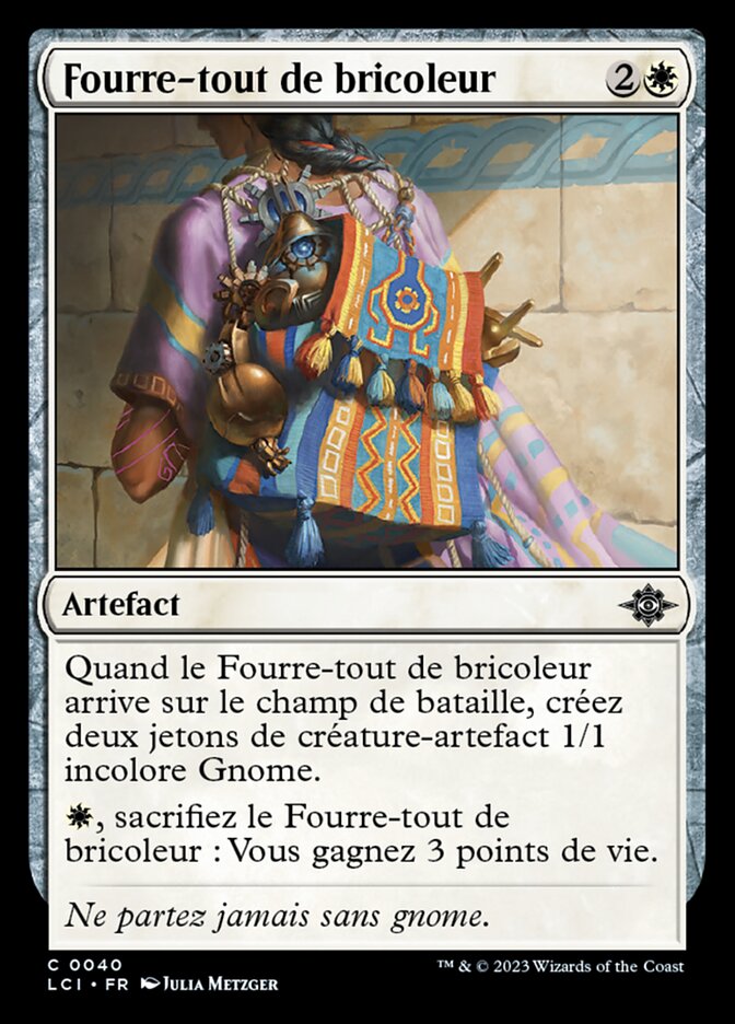 Fourre-tout de bricoleur
