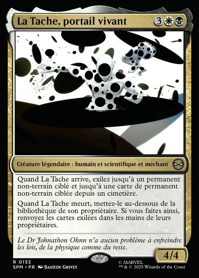 La Tache, portail vivant