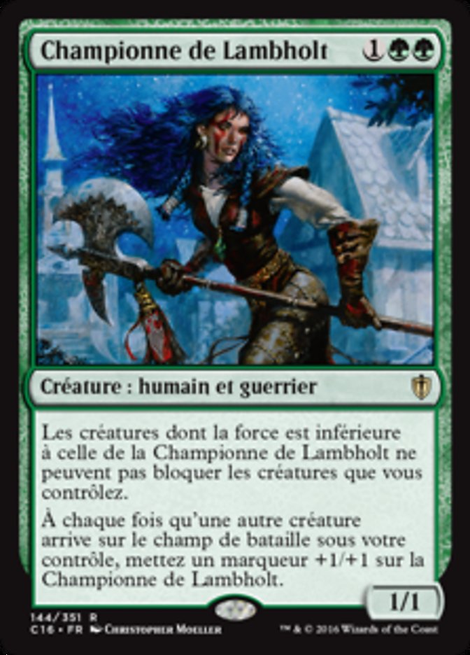 Championne de Lambholt