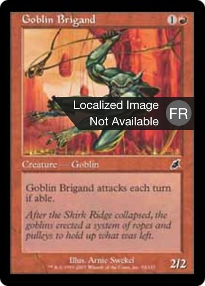Brigand gobelin