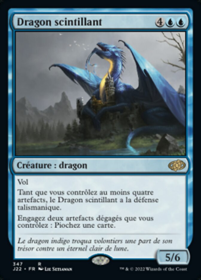 Dragon scintillant
