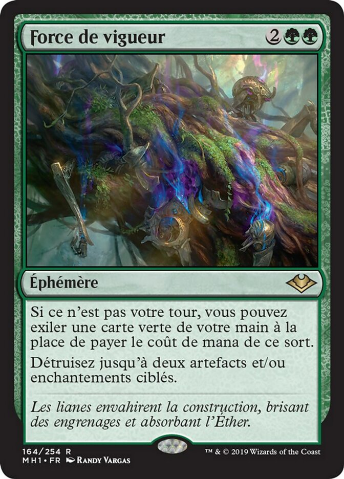 Force de vigueur