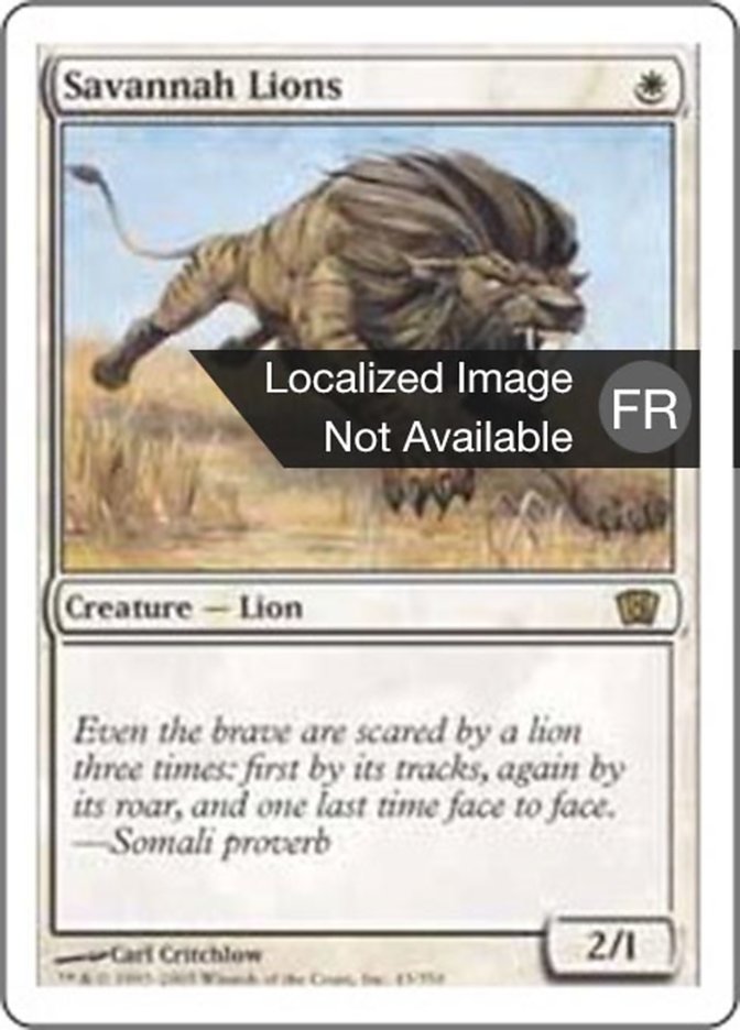 Lions des savanes