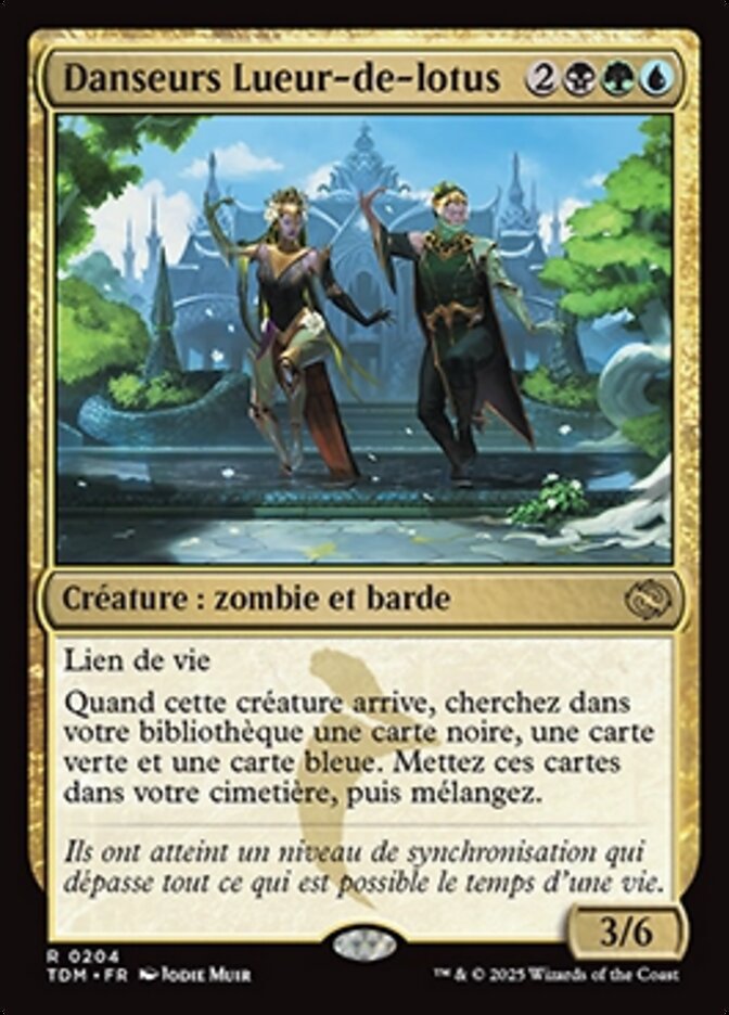 Danseurs Lueur-de-lotus