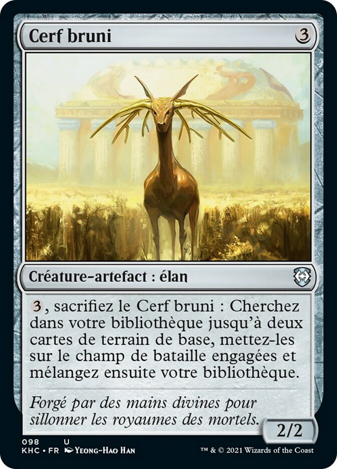 Cerf bruni