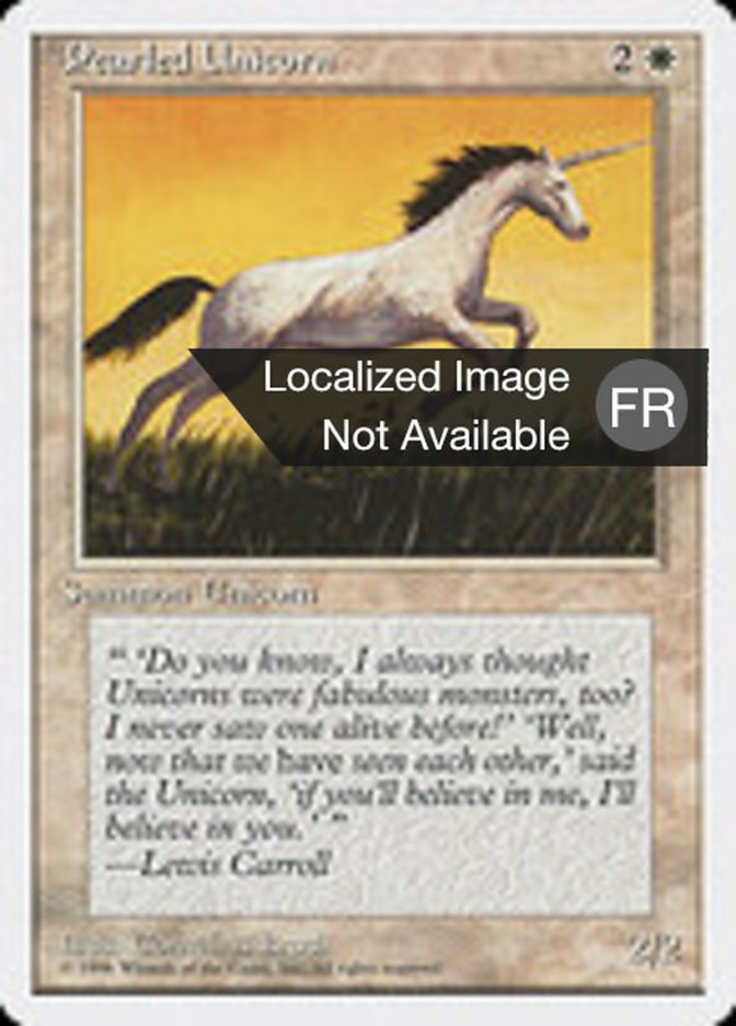 Licorne nacrée