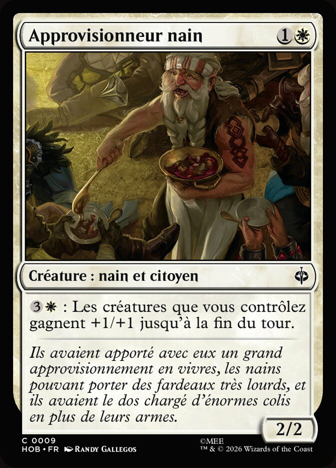 Approvisionneur nain