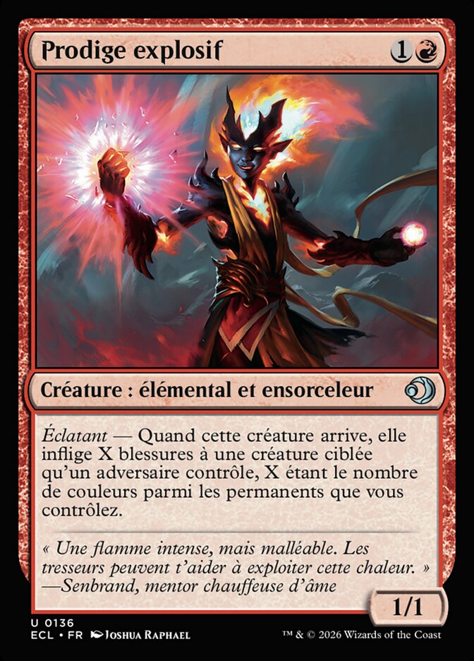 Prodige explosif