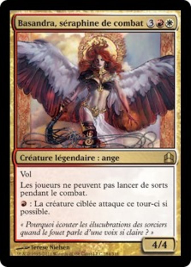 Basandra, séraphine de combat