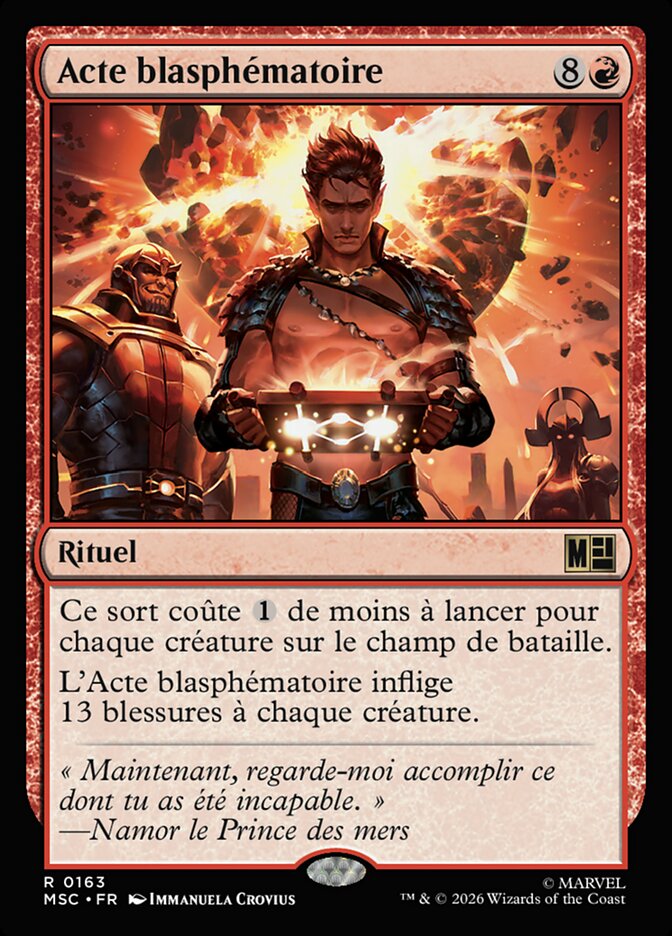 Acte blasphématoire
