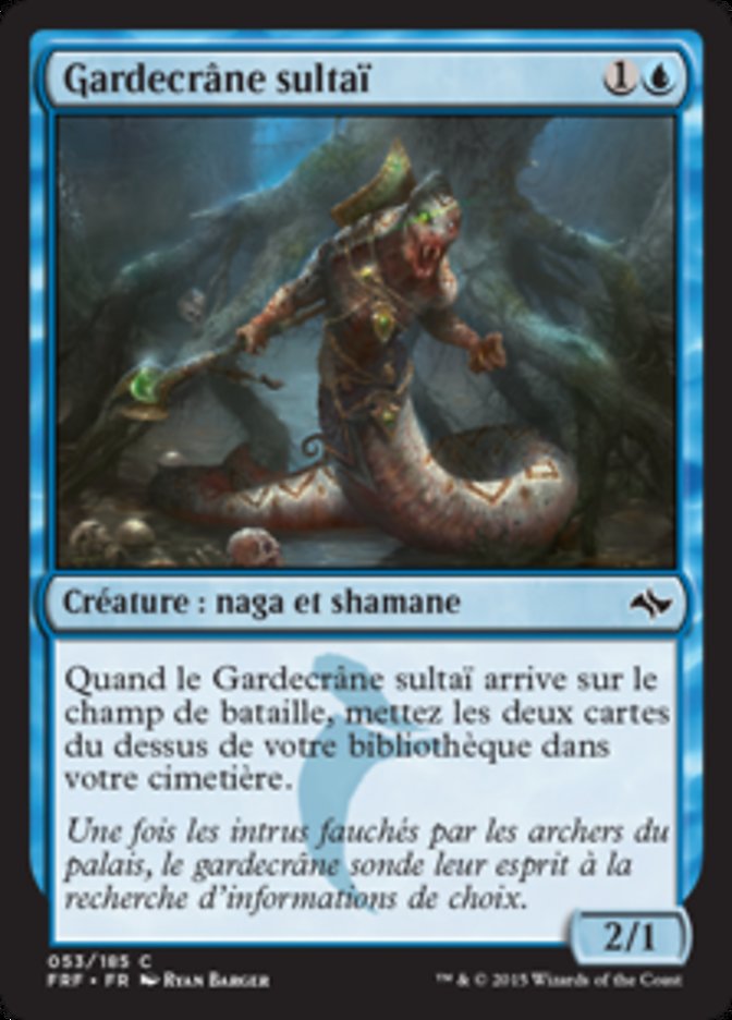 Gardecrâne sultaï