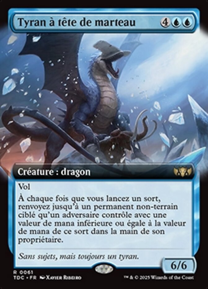 Tyran à tête de marteau