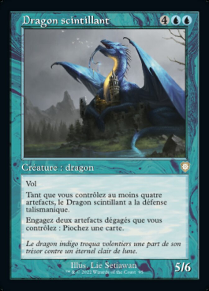 Dragon scintillant