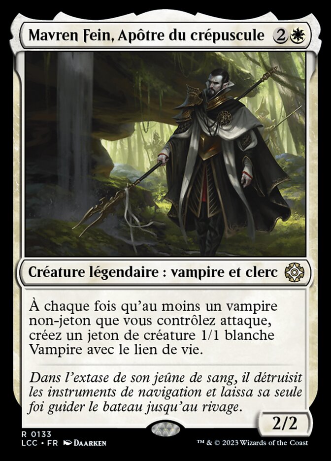 Mavren Fein, Apôtre du crépuscule