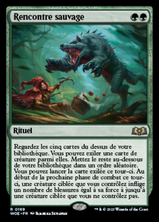 Rencontre sauvage