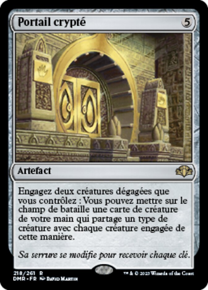 Portail crypté