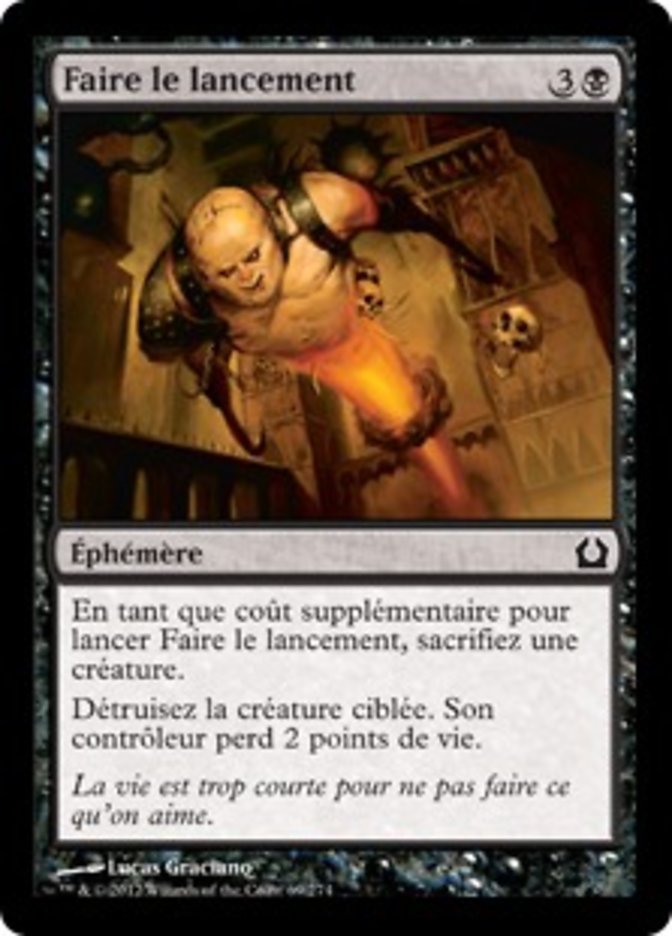Faire le lancement
