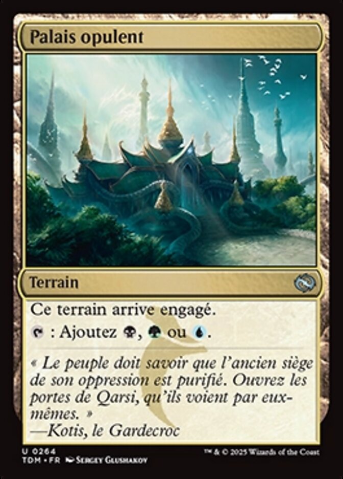 Palais opulent
