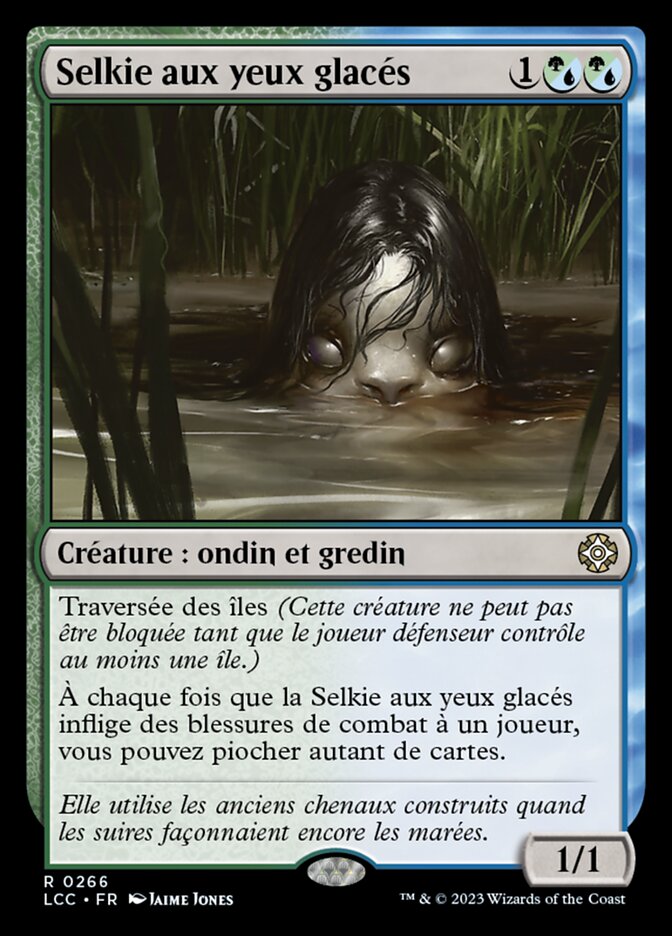 Selkie aux yeux glacés
