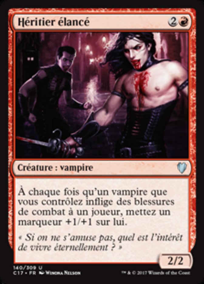 Héritier élancé