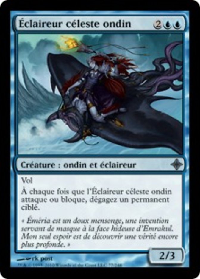 Éclaireur céleste ondin
