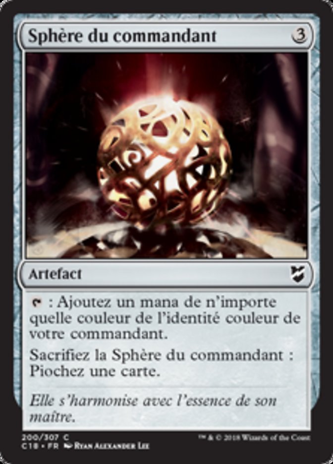 Sphère du commandant