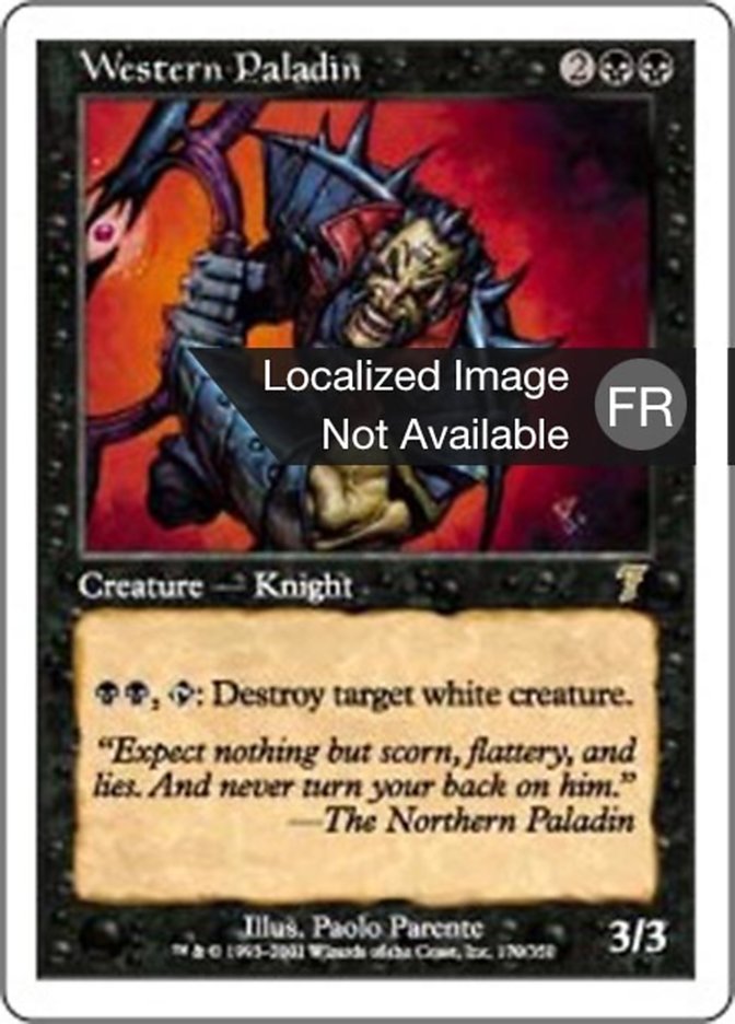 Paladin de l'Ouest