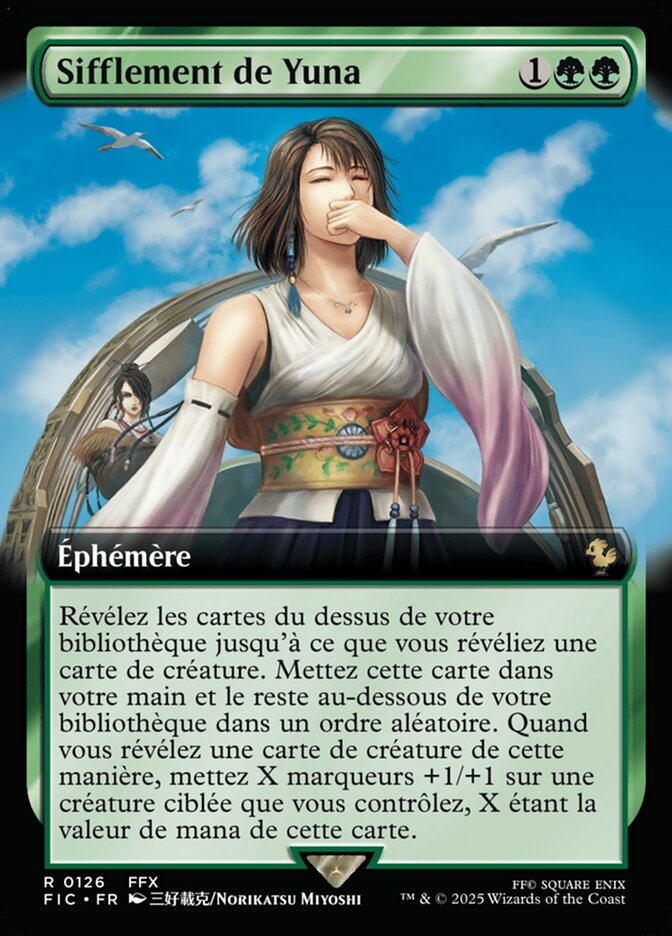 Sifflement de Yuna