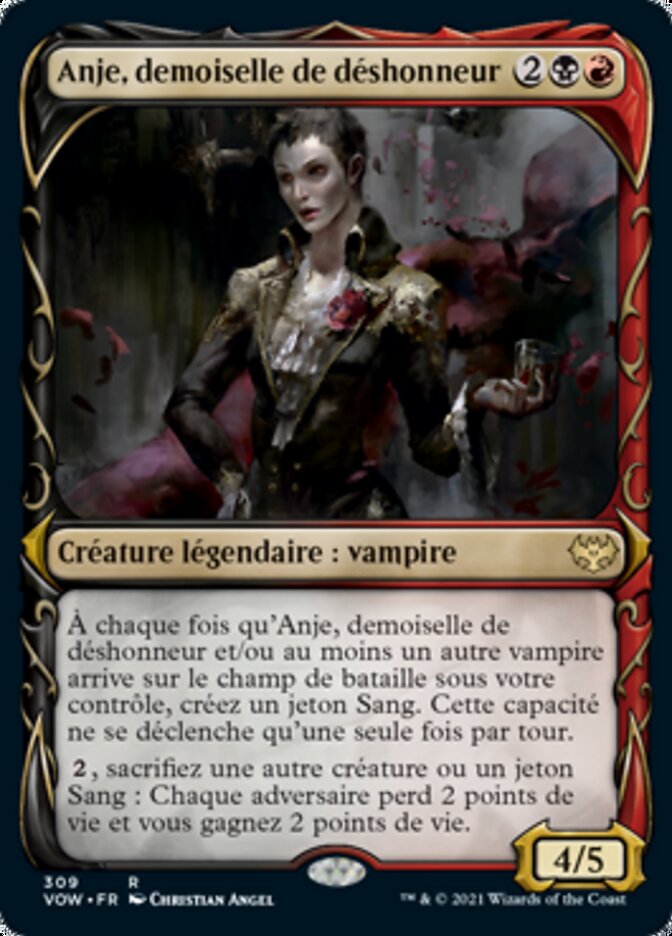 Anje, demoiselle de déshonneur